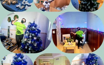 Ya huele a Navidad Azul ASOCIACIÓN MI HIJO Y YO